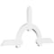 Ekena Millwork Ericson Architectural Grade PVC Gable Bracket, 60"W x 30"H x 2"D x 4"F, 12/12 Pitch GBP060X30X0204ERI00 - alternate 1